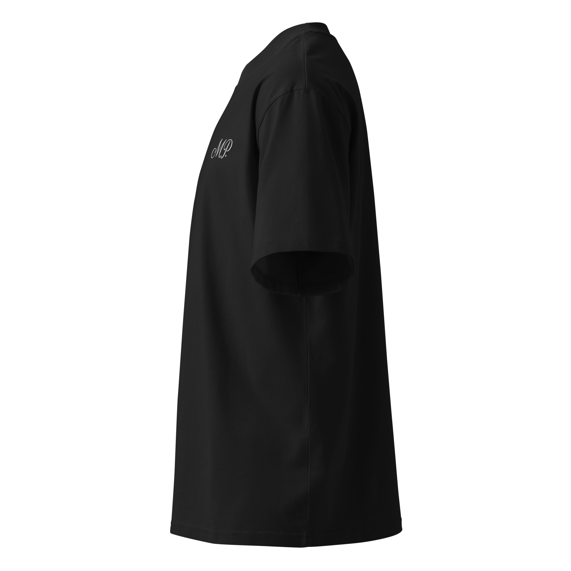 T-shirt M.P. Logo Blanc Brodé