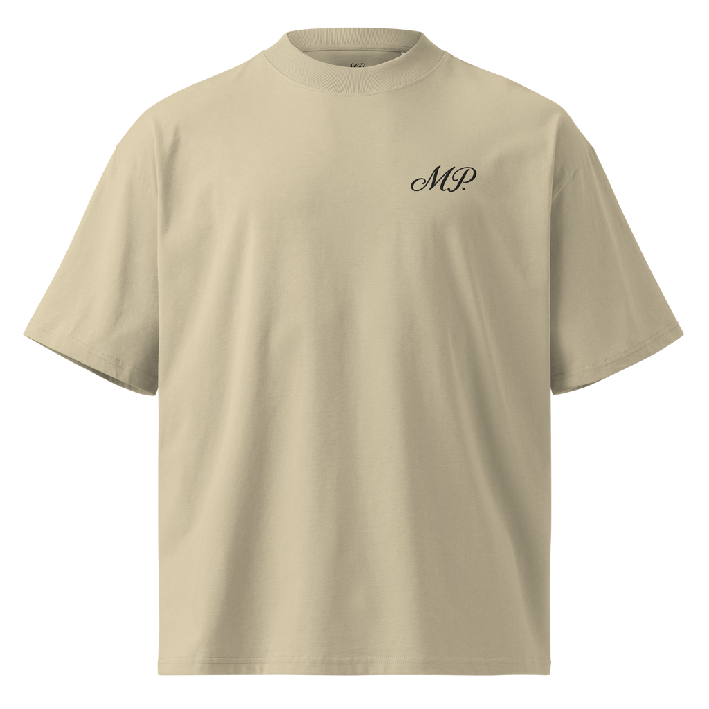 T-shirt M.P. Logo Noir Brodé