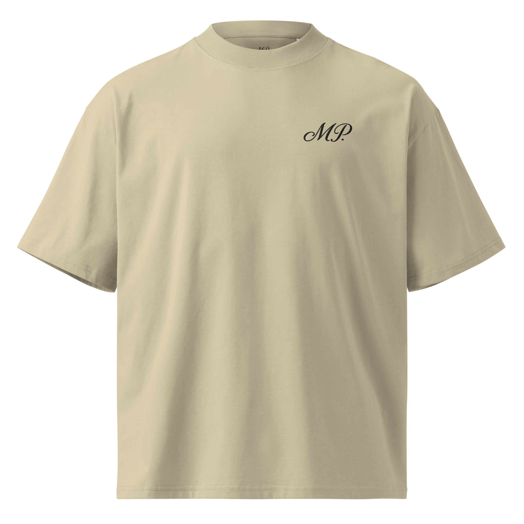 T-shirt M.P. Logo Noir Brodé