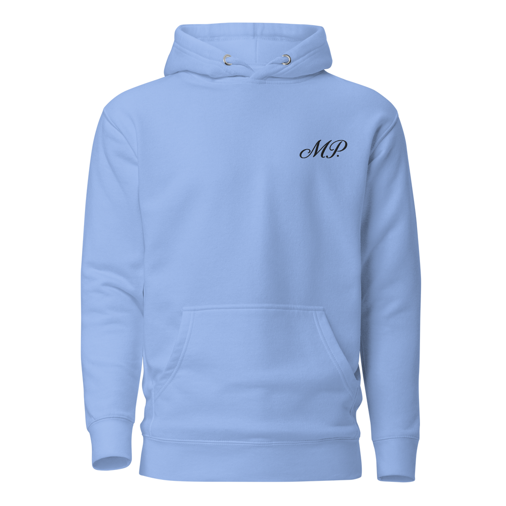Sweat M.P. à Capuche Logo Noir Brodé
