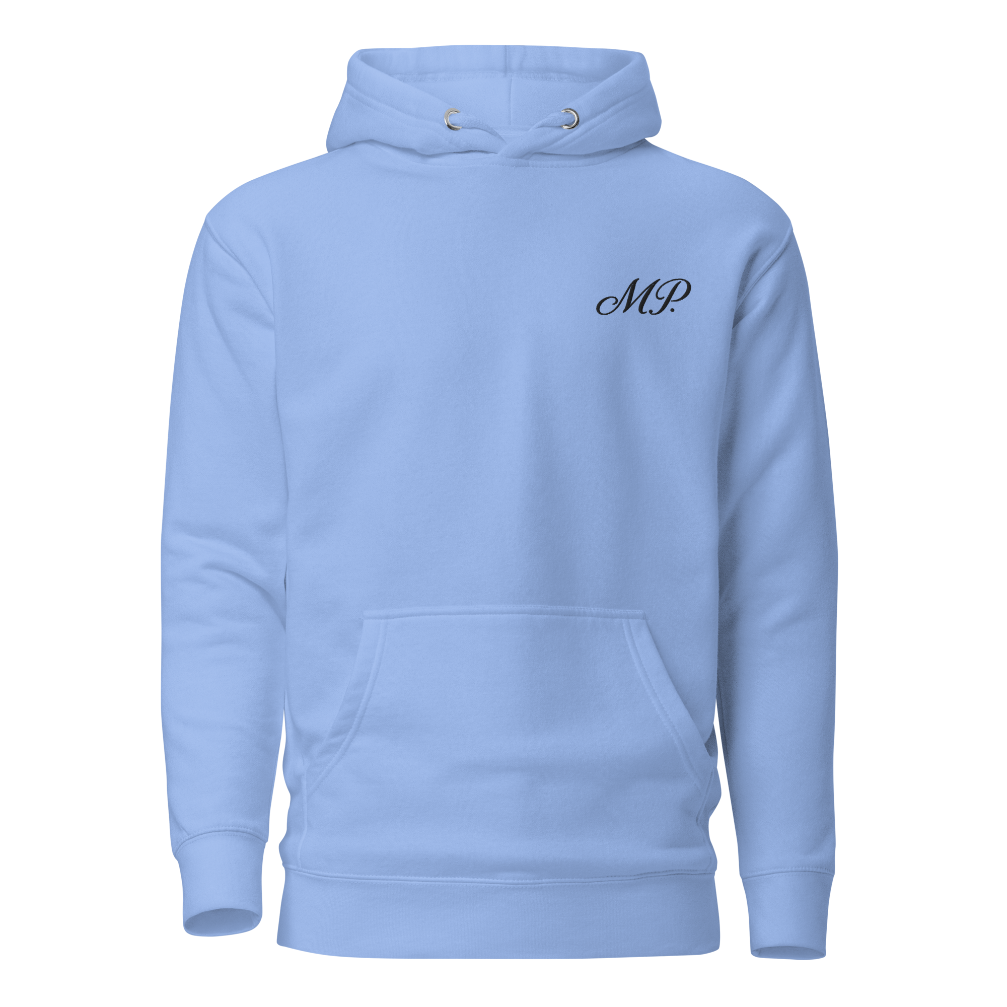 Sweat M.P. à Capuche Logo Noir Brodé