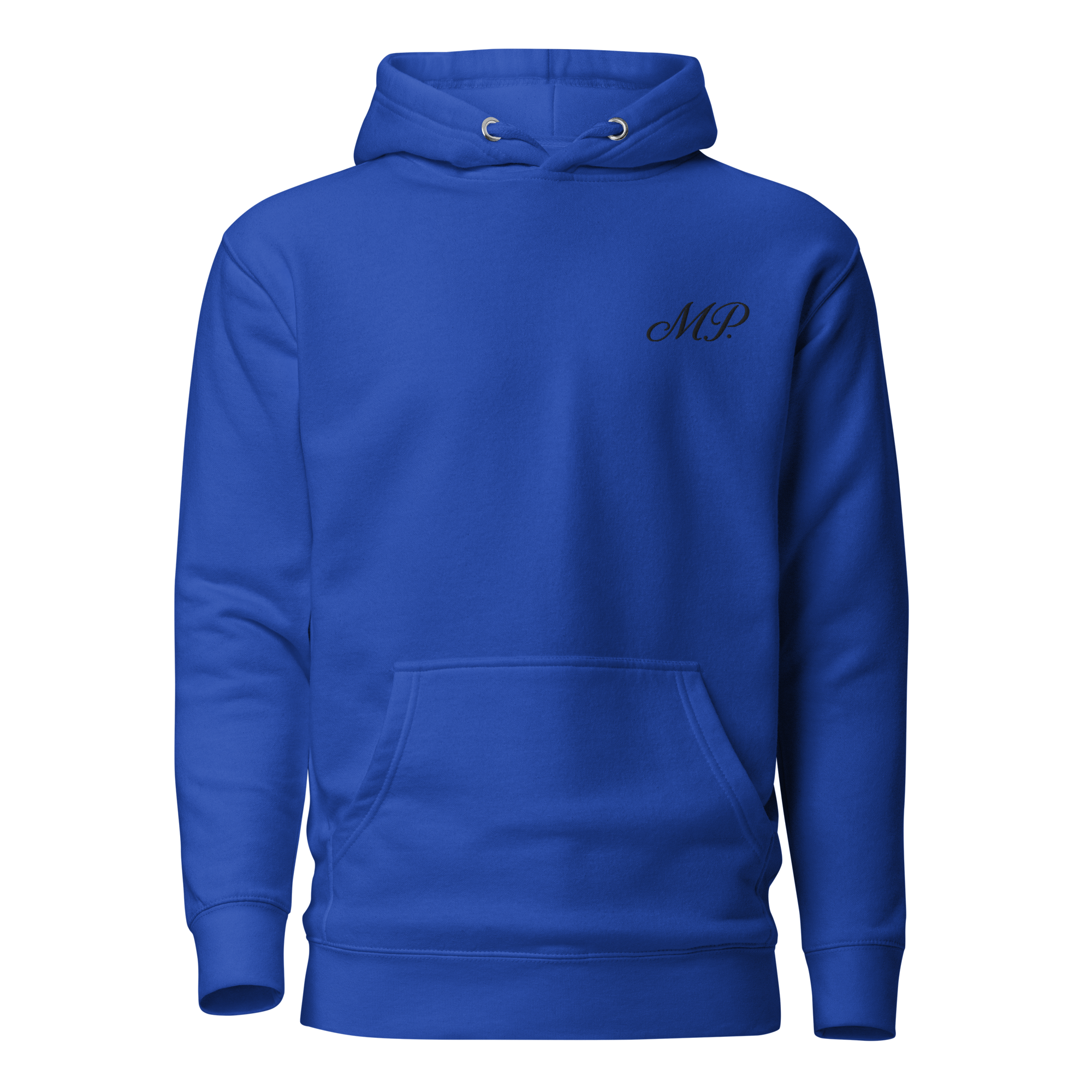 Sweat M.P. à Capuche Logo Noir Brodé